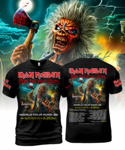 Iron Maiden Run For Your Lives Tour AOP