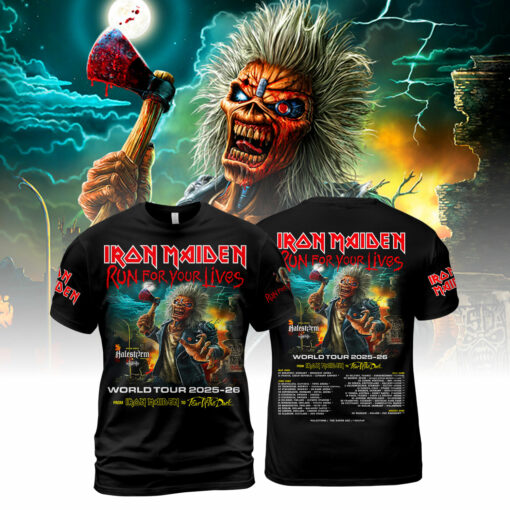 Iron Maiden Run For Your Lives Tour AOP