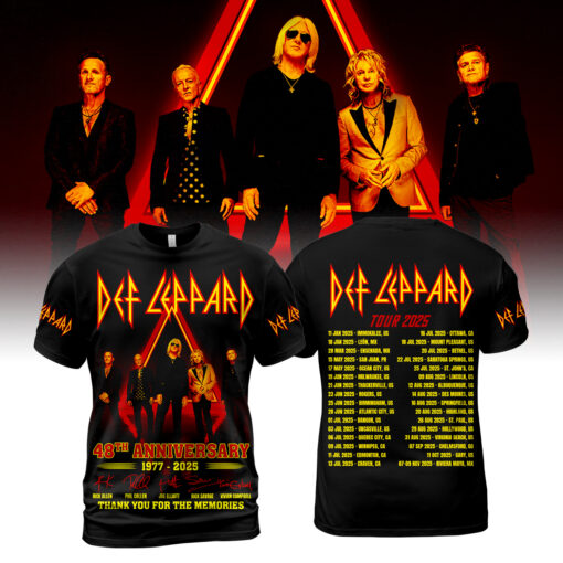 Def Leppard Tour 2025 AOP