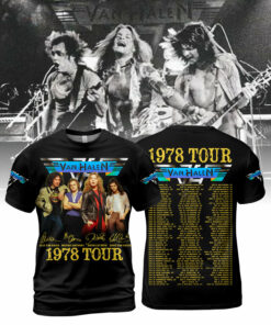 Van Halen 1978 US Tour AOP