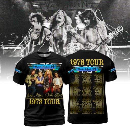 Van Halen 1978 US Tour AOP