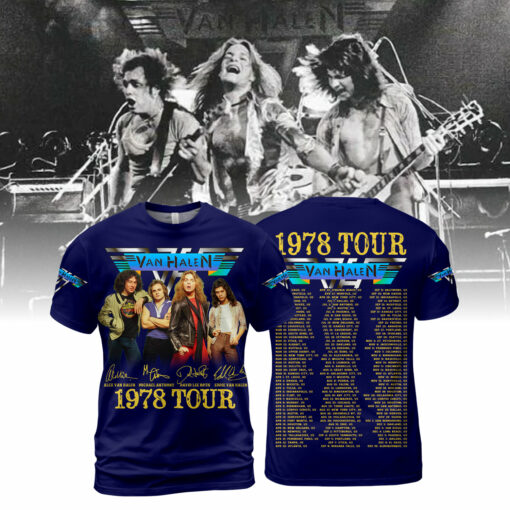 Van Halen 1978 US Tour AOP