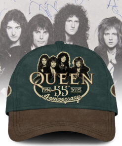Queen 55Th Anniversary 1970-2025 3D Cap