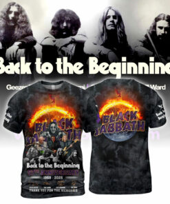 Black Sabbath 57th Anniversary 1968-2025 Thank You For The Memories AOP