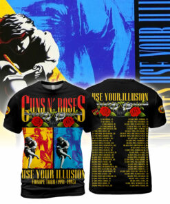 Guns N' Roses Use Your Illusion Europe Tour (1991–1993) AOP