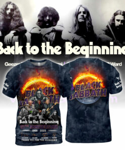 Black Sabbath 57th Anniversary 1968-2025 Thank You For The Memories AOP