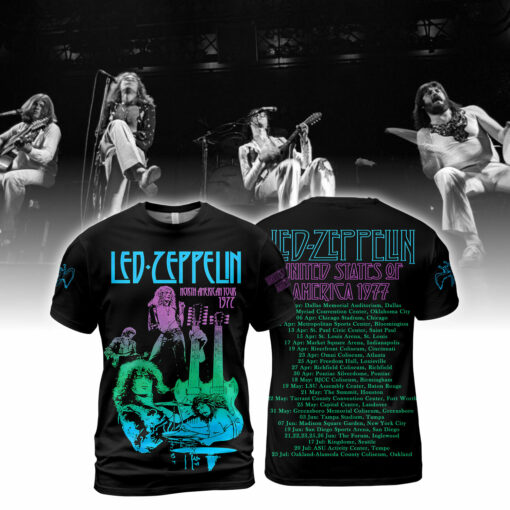Led Zeppelin North American Tour 1977 AOP