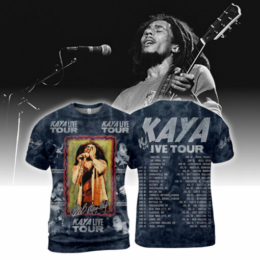 Bob Marley Kaya Tour 1978 AOP