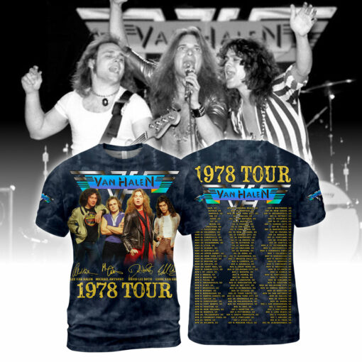 Van Halen 1978 US Tour AOP