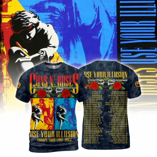 Guns N' Roses Use Your Illusion Europe Tour (1991–1993) AOP