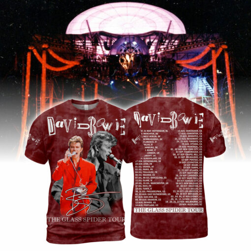 David Bowie The Glass Spider Tour AOP