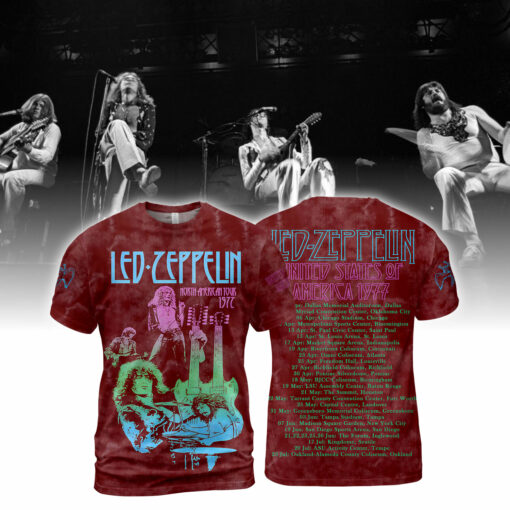 Led Zeppelin North American Tour 1977 AOP