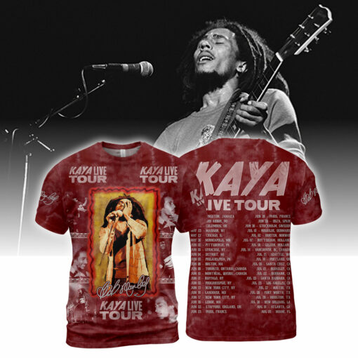 Bob Marley Kaya Tour 1978 AOP