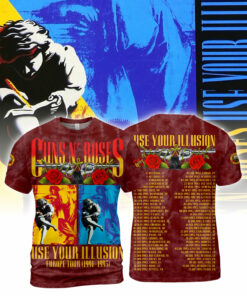 Guns N' Roses Use Your Illusion Europe Tour (1991–1993) AOP