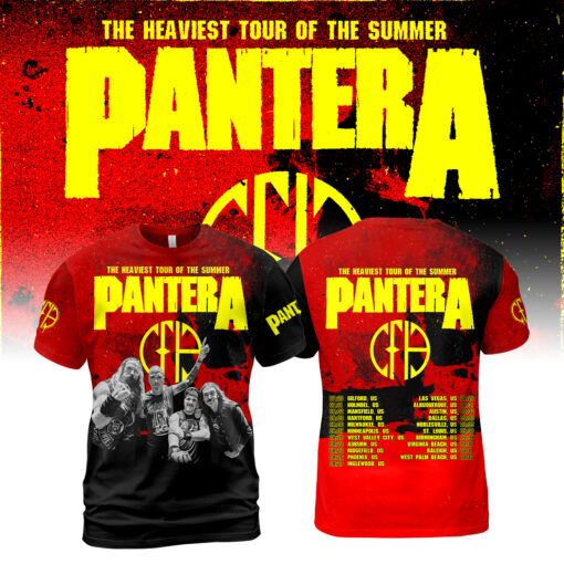 Pantera Announces Summer 2025 U.S. Tour AOP