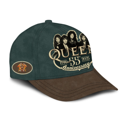 Queen 55Th Anniversary 1970-2025 3D Cap - Image 2