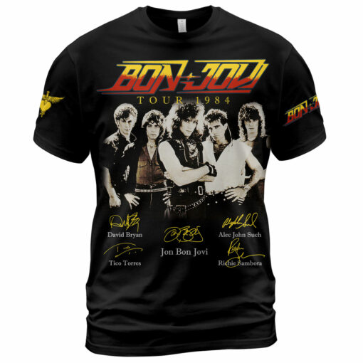 Bon Jovi Tour 1984 AOP - Image 2