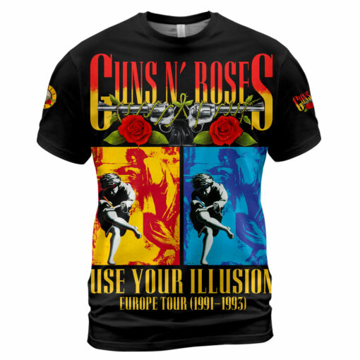 Guns N' Roses Use Your Illusion Europe Tour (1991–1993) AOP - Image 2