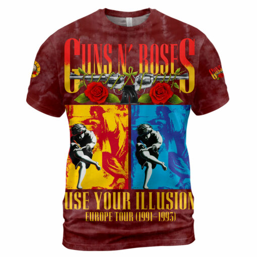 Guns N' Roses Use Your Illusion Europe Tour (1991–1993) AOP - Image 2