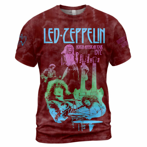 Led Zeppelin North American Tour 1977 AOP - Image 2