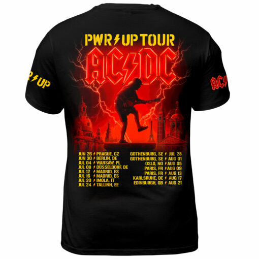 AC/DC PWR UP Tour EU 2025 Shirt AOP - Image 3