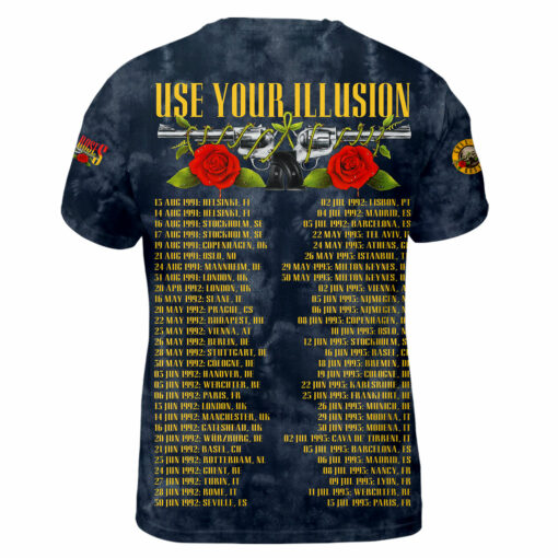 Guns N' Roses Use Your Illusion Europe Tour (1991–1993) AOP - Image 3