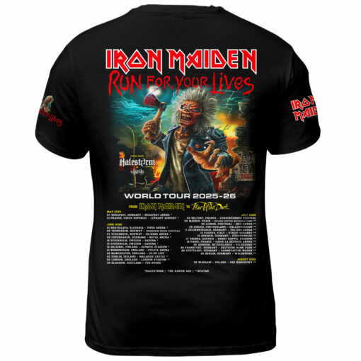 Iron Maiden Run For Your Lives Tour AOP - Image 3