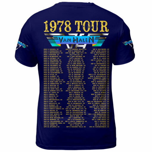 Van Halen 1978 US Tour AOP - Image 3