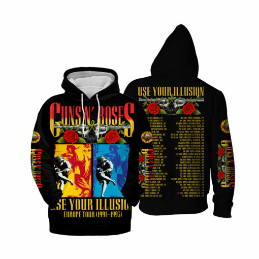 Guns N' Roses Use Your Illusion Europe Tour (1991–1993) AOP - Image 4