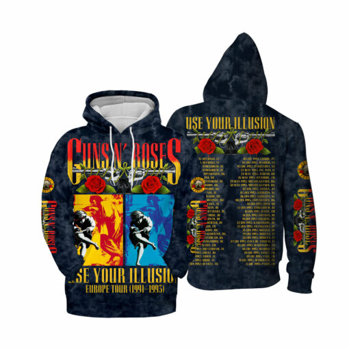 Guns N' Roses Use Your Illusion Europe Tour (1991–1993) AOP - Image 4
