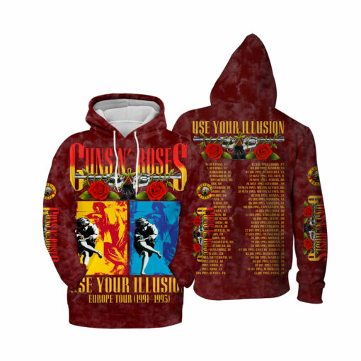 Guns N' Roses Use Your Illusion Europe Tour (1991–1993) AOP - Image 4