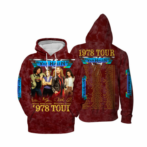 Van Halen 1978 US Tour AOP - Image 4