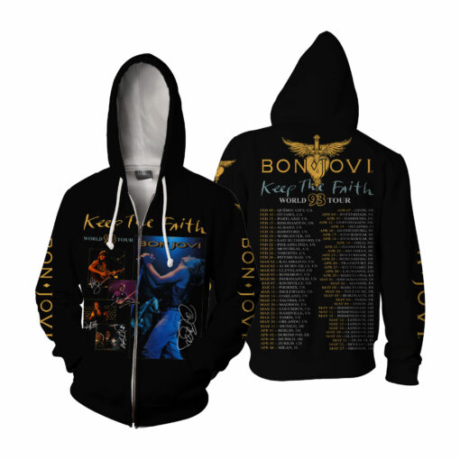 Bon Jovi Keep The Faith Tour Bon Jovi Tour AOP - Image 6