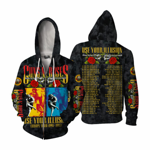 Guns N' Roses Use Your Illusion Europe Tour (1991–1993) AOP - Image 5