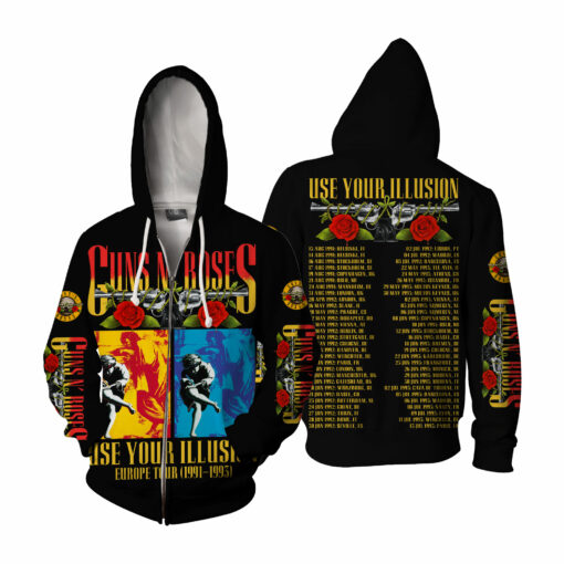 Guns N' Roses Use Your Illusion Europe Tour (1991–1993) AOP - Image 5