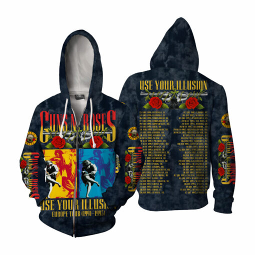 Guns N' Roses Use Your Illusion Europe Tour (1991–1993) AOP - Image 5
