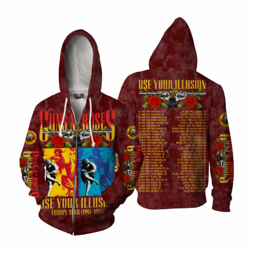 Guns N' Roses Use Your Illusion Europe Tour (1991–1993) AOP - Image 5
