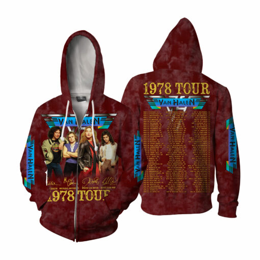 Van Halen 1978 US Tour AOP - Image 5