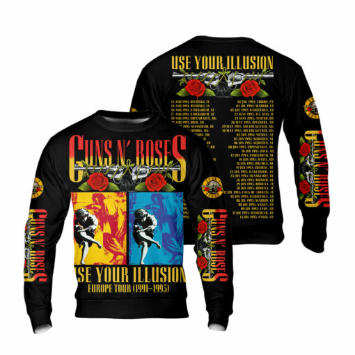 Guns N' Roses Use Your Illusion Europe Tour (1991–1993) AOP - Image 6