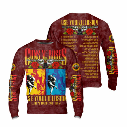 Guns N' Roses Use Your Illusion Europe Tour (1991–1993) AOP - Image 6