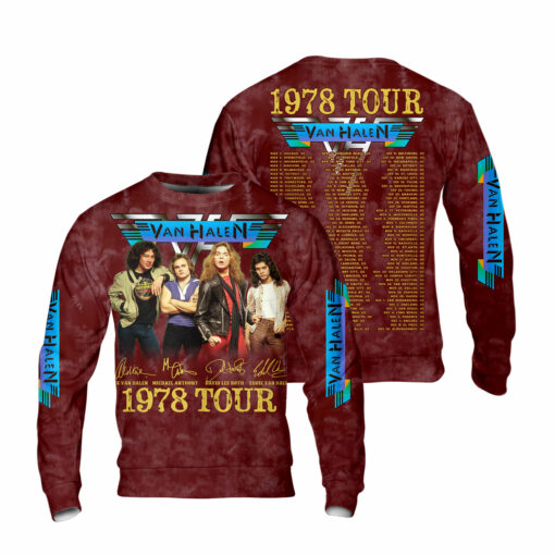 Van Halen 1978 US Tour AOP - Image 6