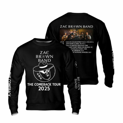 Zac Brown Tour 2025 AOP - Image 6