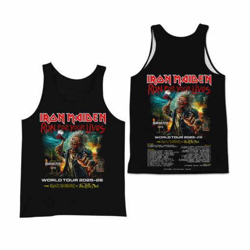 Iron Maiden Run For Your Lives Tour AOP - Image 8