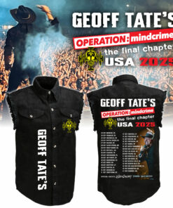 Geoff Tate's Operation Mindcrime - The Final Chapter Sleeveless Denim Shirt
