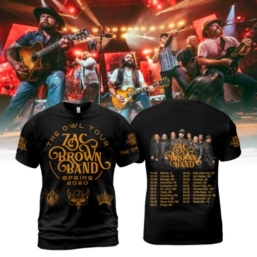 Zac Brown Tour 2020 AOP