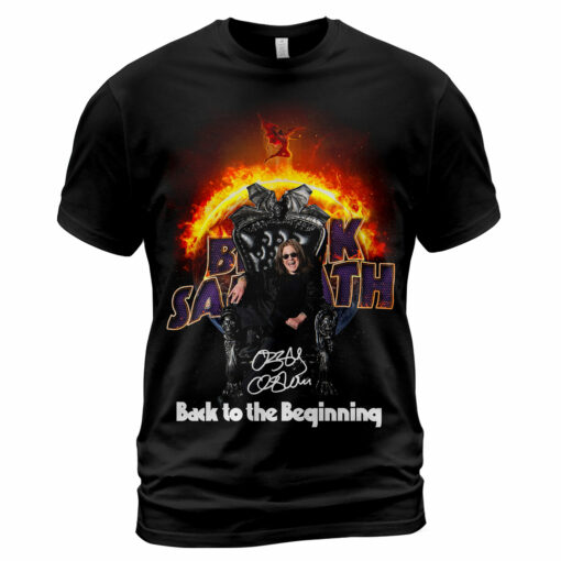 OZG50001 T-shirt Gildan 5000 Ozzy Osbourne Back to the Beginning - Image 2
