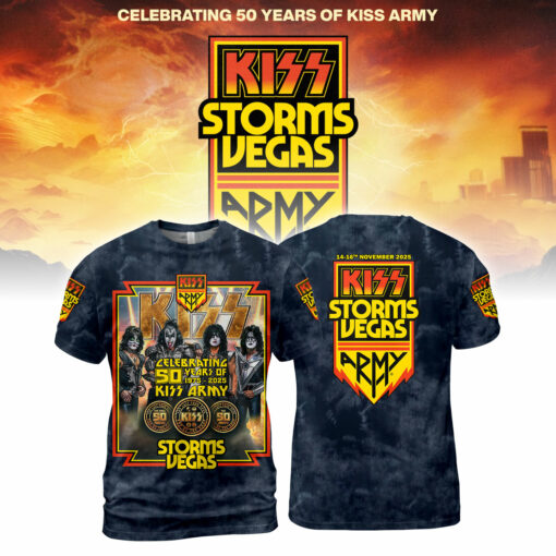KISS02N CELEBRATING 50 YEARS OF KISS ARMY 1975–2025