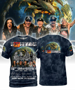 SP01N Scorpions 60th Anniversary 1965-2025 Thank You For The Memories AOP