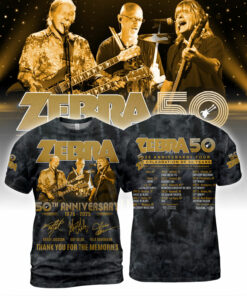 ZE01B Rock Legends ZEBRA Band 50th Anniversary Tour AOP