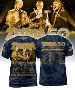ZE01N Rock Legends ZEBRA Band 50th Anniversary Tour AOP
